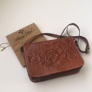 Patricia Nash Brown Crossbody Bag